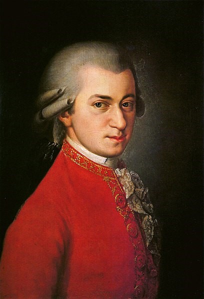 Retrato de Wolfgang Amadeus Mozart