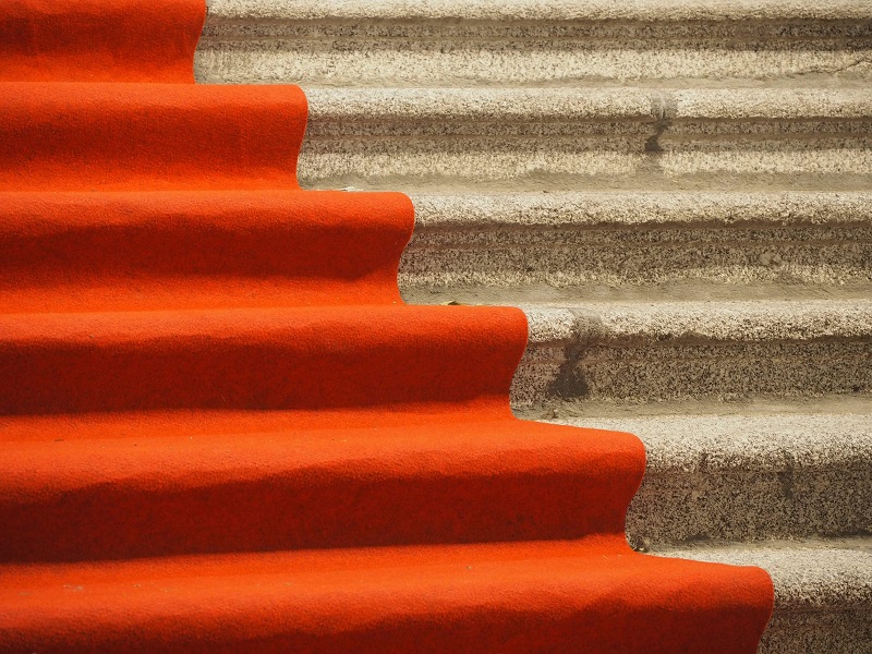 Escalera de color