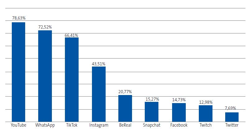 Figura 4. Usuarios en redes sociales