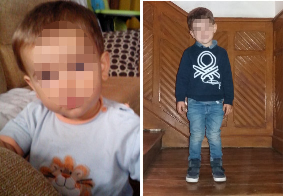 Figura 1. Lateralización hacia la derecha de la cabeza en época de lactante y escolar