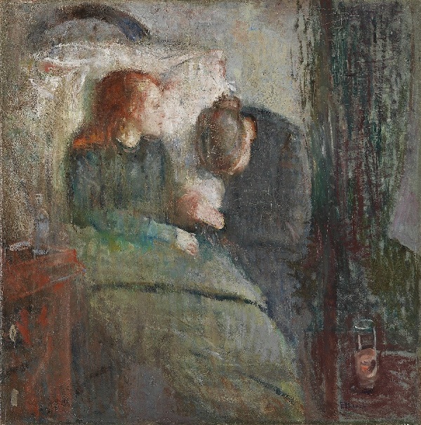 La niña enferma. Edvard Munch, 1885-86