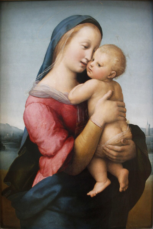 La Virgen con el Niño/Madonna Tempi. Rafael Sanzio, 1507-1508