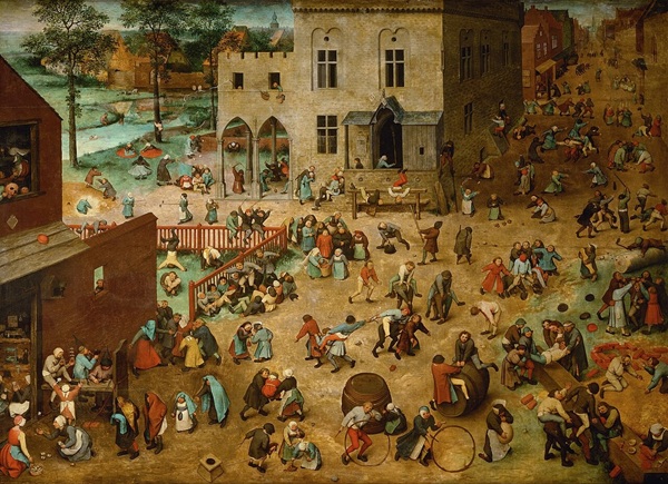 Juego de niños. Pieter Bruegel, 1560